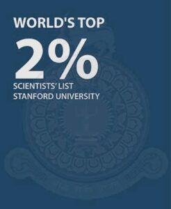 12 ricercatori del nostro Dipartimento nel World’s Top 2% Scientists