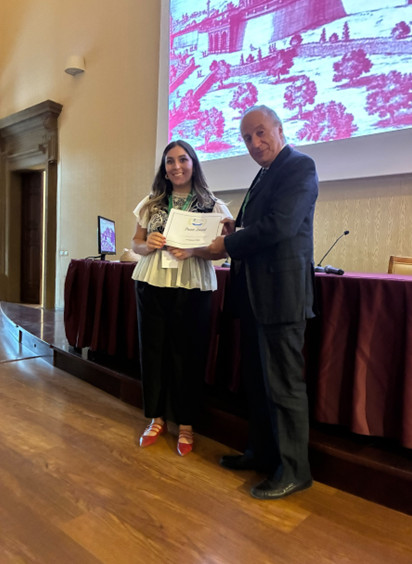 Chiara Innamorati premiata al 4th Year Workshop X-CHEM