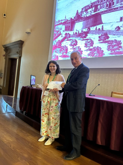 Giulia Perilli premiata al 4th Year Workshop X-CHEM